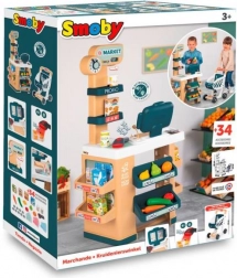 Otroški supermarket z elektronsko blagajno