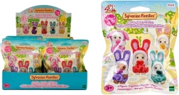 Sylvanian Families vrečka z zajčki v pisanih kostumih - 1 kos