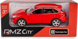 Kovinski model Porsche Cayenne 1:32 z vlečnim (pull-back) pogonom – rdeč