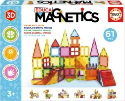 EDUCA magnetna sestavljanka Magnetics 61 kosov