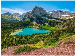 Castorland sestavljanka Jezero Grinnell 3000 kosov