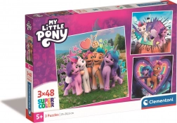 Otroški puzzle CLEMENTONI MY LITTLE PONY – 3×48 kosov