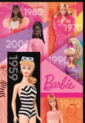 Sestavljanka 1000 koščkov v kompaktni embalaži BARBIE