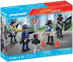 Action Heroes komplet policijskih figuric