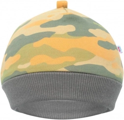 Dojenčkova kapica New Baby With Love gorčična