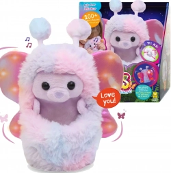 Curlimals Flutter Wonders medvedek Bella interaktivni plišasti 18 cm