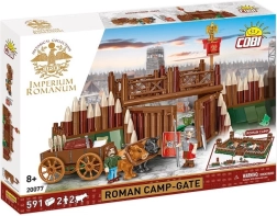 Konstrukcijski set COBI Imperium Romanum – vrata rimskega tabora, 591 kosov