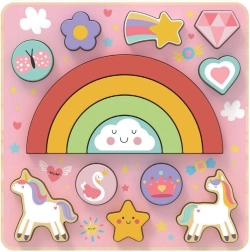 Balančno sestavljanka Samorog 2 v 1