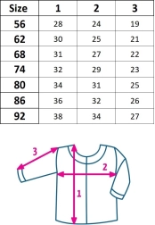 Dojenški jopič na gumbe New Baby Oliver moder 68