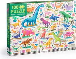 Mudpuppy Puzzle Močni dinozavri 100 kosov