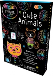 Komplet praskank in spiralnih slik – vesela živalca