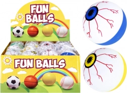 Skakajoča žogica Oko 6 cm