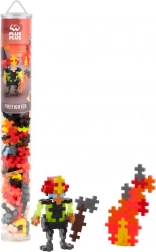 Plus-Plus gasilec – konstrukcijska igrača v tubusu (100 kosov)