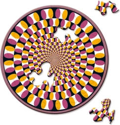 Curiosi okrogle mini sestavljanke Picoli gugalnica 33 koščkov