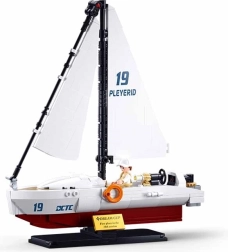 Konstrukcijski set Sluban Model Hitri Čoln Rodeo v merilu 1:35