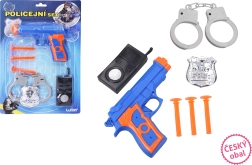 Policijski set s puščicami za otroke