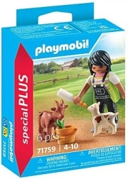 Playmobil Special Plus deklica s kozami