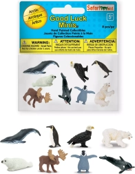 Safari Ltd. Arktika – Good Luck Minis funpack mini figurice živali (8 kosov)