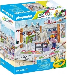 Playmobil Salon za pse s Crayola barvami