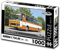 Sestavljanka Retro-avta Karosa C 734 (1981–1997) – 1000 koščkov