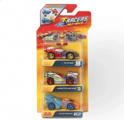 T-Racers Mix 'N Race avtomobili 3 kosi
