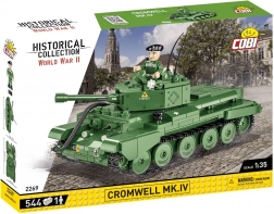 Komplet za sestavljanje tanka Cromwell Mk. IV s figurico generala