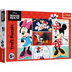 Sestavljanka 100 kosov Zabavna MINNIE DISNEY od Trefl