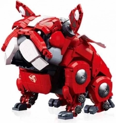 Sluban mehanski rdeči buldog