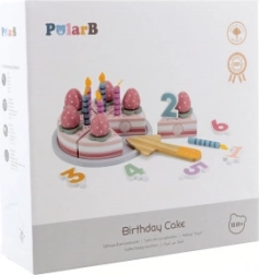 Lesena rojstnodnevna torta za rezanje POLARB od VIGA
