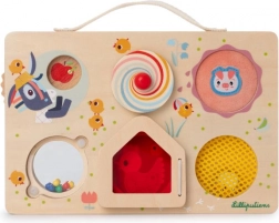 Lilliputiens lesen panel z aktivnostmi - pustolovščina na kmetiji