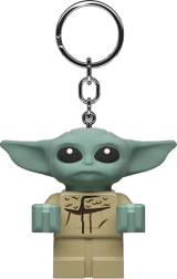 LEGO Star Wars svetleči obesek Grogu (Baby Yoda) za ključe z LED