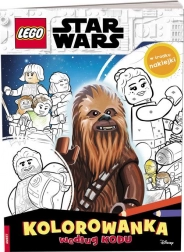 Lego Star Wars pobarvanka po kodi