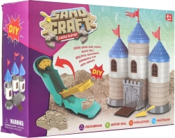Gradbena sestavljanka grad iz modelirnega peska z dodatki