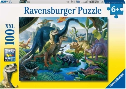 Ravensburger puzzle Dežela velikanov 100 koščkov