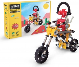 Gradbeni set The OffBits RiderBit – robot na motorju