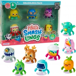 Piñata Smashlings – komplet 6 naključnih figuric s stvori, serija 1
