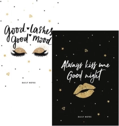 Skicirka A5 SHKOLYARYK Kisses, pikčasta mreža, 48 listov