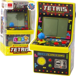 Mini arkadna igra Tetris rumena retro