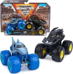 Monster Jam set 2 monster truckov 1:64 Megalodon vs Batman