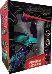 Screechers Wild! transformacijsko vozilo Venom Lizard z novčičem