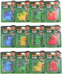 Gumijasti zmajek 2v1 – figurica, ki se zvije v jajce