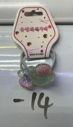 Set elastik za lase z gobjim motivom