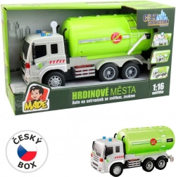 Cisterna na vztrajnik s svetlobo in zvokom