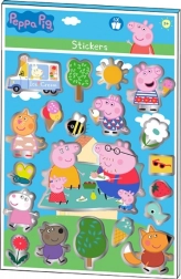Komplet nalepk Peppa Pig – 6 listov