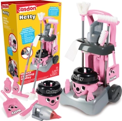 Casdon Hetty deluxe čistilni voziček s sesalnikom in mopom za otroke