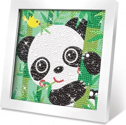 Kreativni set – slika s kamenčki – panda 17 cm