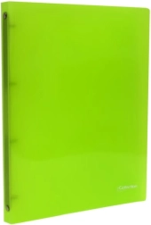 A4 zbirnik s 4 obročki eCollection, zelen
