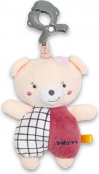 Plišasta viseča igrača z zvokom Baby Mix