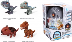 Dinozaver v jajcu s svetlobnimi in zvočnimi učinki – sestavljanka