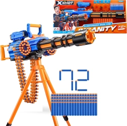 Zuru X-Shot Insanity avtomatski blaster s stativom in 72 puščicami